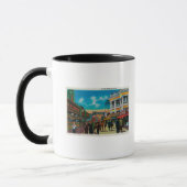 Mug Scène quotidienne sur le Pike, Long Beach (Gauche)