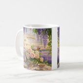Mug Scène rêvée et douce d'une somptueuse, Florale (Devant gauche)