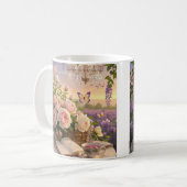 Mug Scène rêvée et douce d'une somptueuse, Florale (Devant gauche)