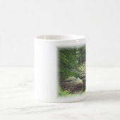 Mug Scène rocheuse de lac de cup~~ de café (Centre)