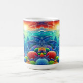 Mug Scène Sous-Marine Avec Dauphins (Centre)