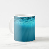 Mug Scène sous-marine sereine décoration côtière (Devant gauche)