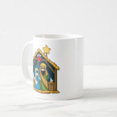 Mug Scène stable de la nativité (Devant gauche)