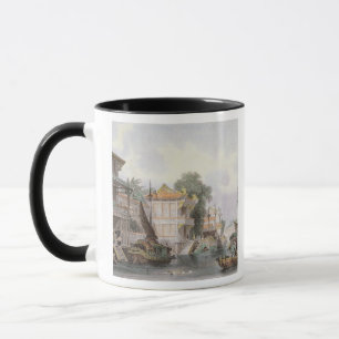 Mug Scène sur le canal de Horan près du canton, c.18