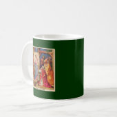 Mug Scène Wisemen de nativité de Noël (Devant gauche)