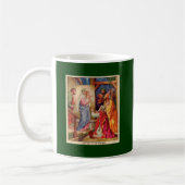 Mug Scène Wisemen de nativité de Noël (Gauche)