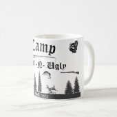 Mug Scènes de bois Nom du camp (Devant droit)