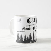 Mug Scènes de bois Nom du camp (Devant gauche)