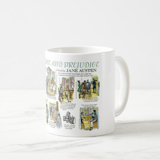 Mug Scenes from Pride and Prejudice (Devant droit)