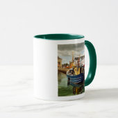Mug Scenic Galway City Ireland Fishing Boat (Devant droit)
