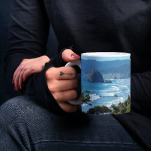 Mug Scenic Oregon Seascape Photo