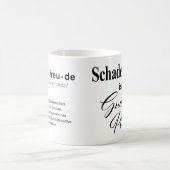 Mug Schadenfreude* est ma purée de café (Centre)