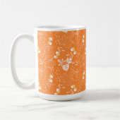 Mug Schéma de potiron et de potiron d'automne (Gauche)