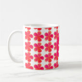 Mug schéma floral botanique monogramme minimal et élég (Gauche)