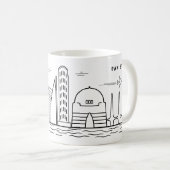 MUG SCHÉMA KARACHI (Devant droit)