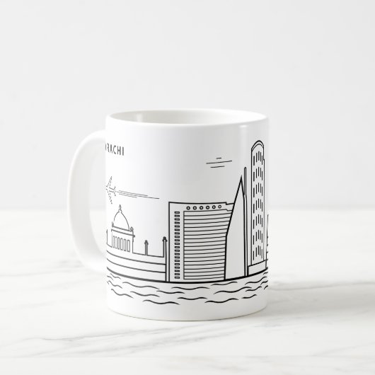 MUG SCHÉMA KARACHI (Devant gauche)