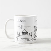 MUG SCHÉMA KARACHI (Gauche)