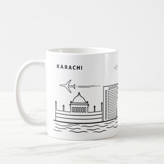 MUG SCHÉMA KARACHI (Gauche)