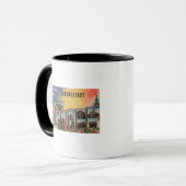 Mug Schenectady, New York - Scènes de grandes lettres (Devant gauche)
