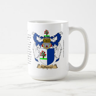 Mug Scherer, l'origine, la signification et la crête