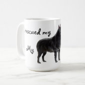 Mug Schipperke de délivrance (Devant gauche)