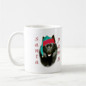 Mug Schipperke Père Noël Paws (Gauche)