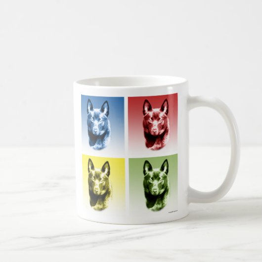 Mug Schipperke Pop Art (Droite)