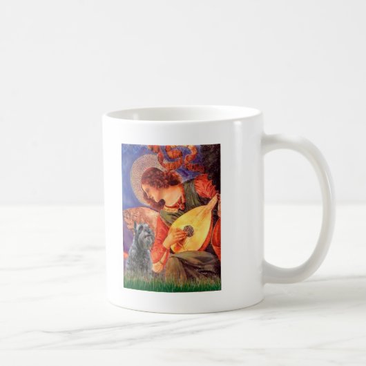 Mug Schnauzer 12 - Ange à la mandoline (Droite)