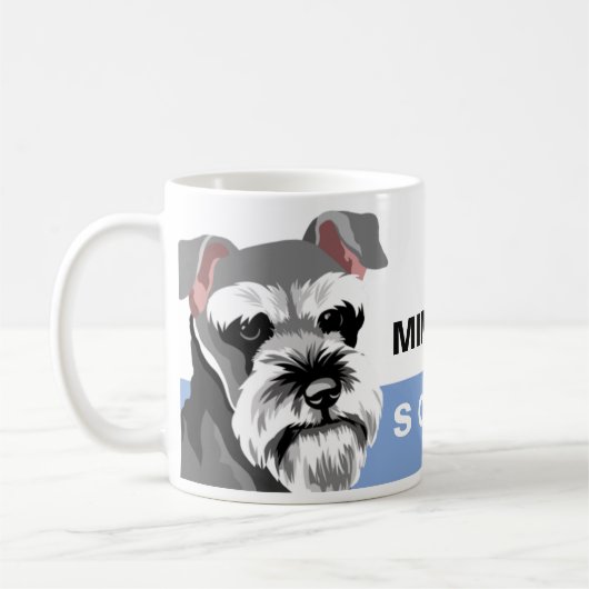 Mug Schnauzer Amoureux des chiens (Gauche)