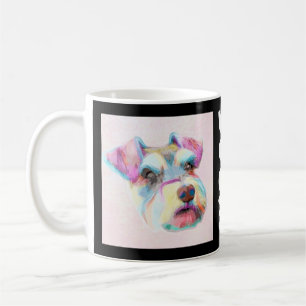 Mug Schnauzer coloré