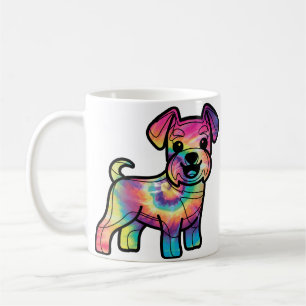 Mug Schnauzer Coloré : Délice Tie Dye