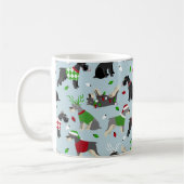 Mug Schnauzer de Noël (Gauche)