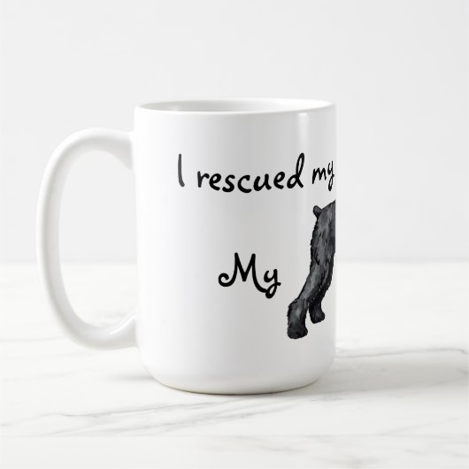 Mug Schnauzer géant de délivrance (Gauche)