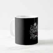 Mug schnauzer géant mama - amusant amant schnauzer cad (Devant gauche)
