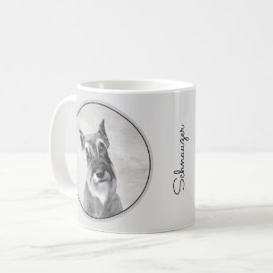 Mug Schnauzer (Giant) Peinture - Chien Art