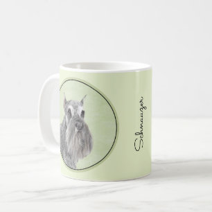 Mug Schnauzer (Giant, Standard) Peinture - Chien Art