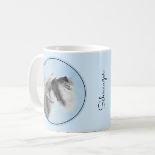 Mug Schnauzer (Giant, Standard) Peinture - Chien Art