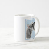 Mug Schnauzer (Giant, Standard) Peinture - Chien Art (Devant droit)