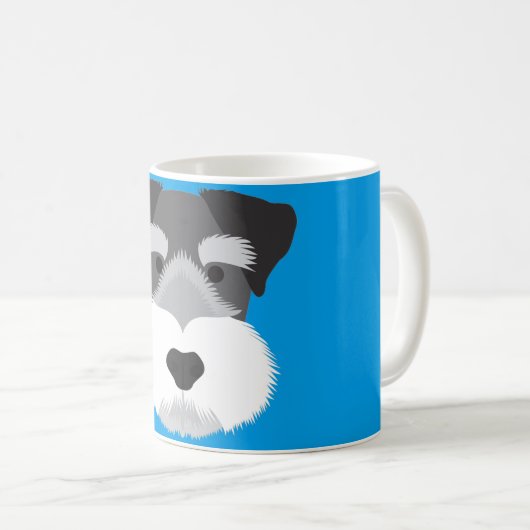 Mug Schnauzer miniature (Devant droit)