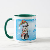 Mug Schnauzer miniature heureux de Howlidays (Gauche)