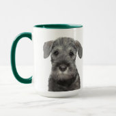 Mug Schnauzer Musique personnalisée (Gauche)
