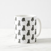 Mug Schnauzer (noir) (Devant droit)
