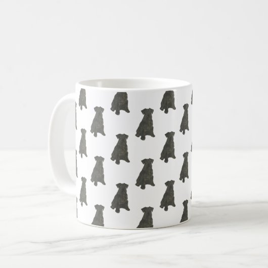 Mug Schnauzer (noir) (Devant gauche)