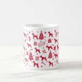 Mug Schnauzer standard Design de Noël (Centre)