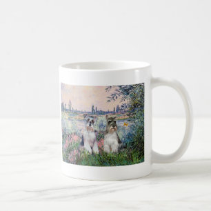 Mug Schnauzers (deux) - Au bord de la Seine