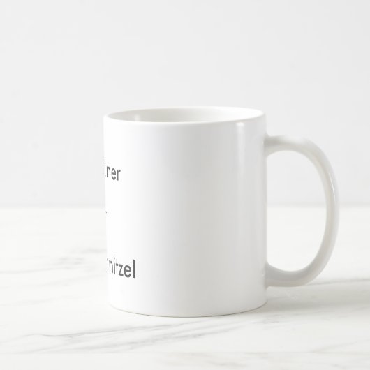 Mug Schnitzel de Weiner (Droite)