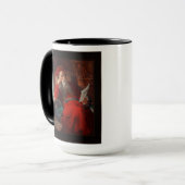 Mug Scholar dans son étude par Friedrich von Amerling (Devant gauche)