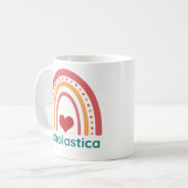 Mug Scholastica Vintage Boho Rainbow (Devant gauche)
