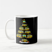 Mug School Bus Christmas Tree Funny Santa Bus Driver P (Gauche)