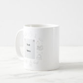Mug School Doodle Notebook Design Teacher Gift (Devant gauche)